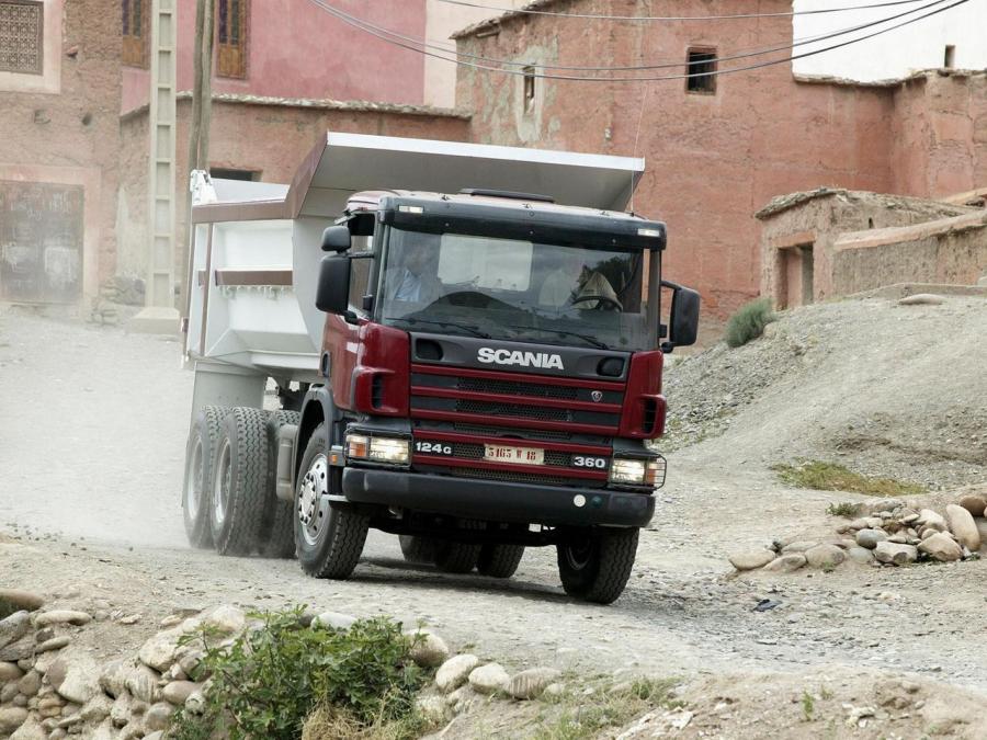  Scania P124G 360 6x4 Tipper 1995 года  (фото 1 из 1)